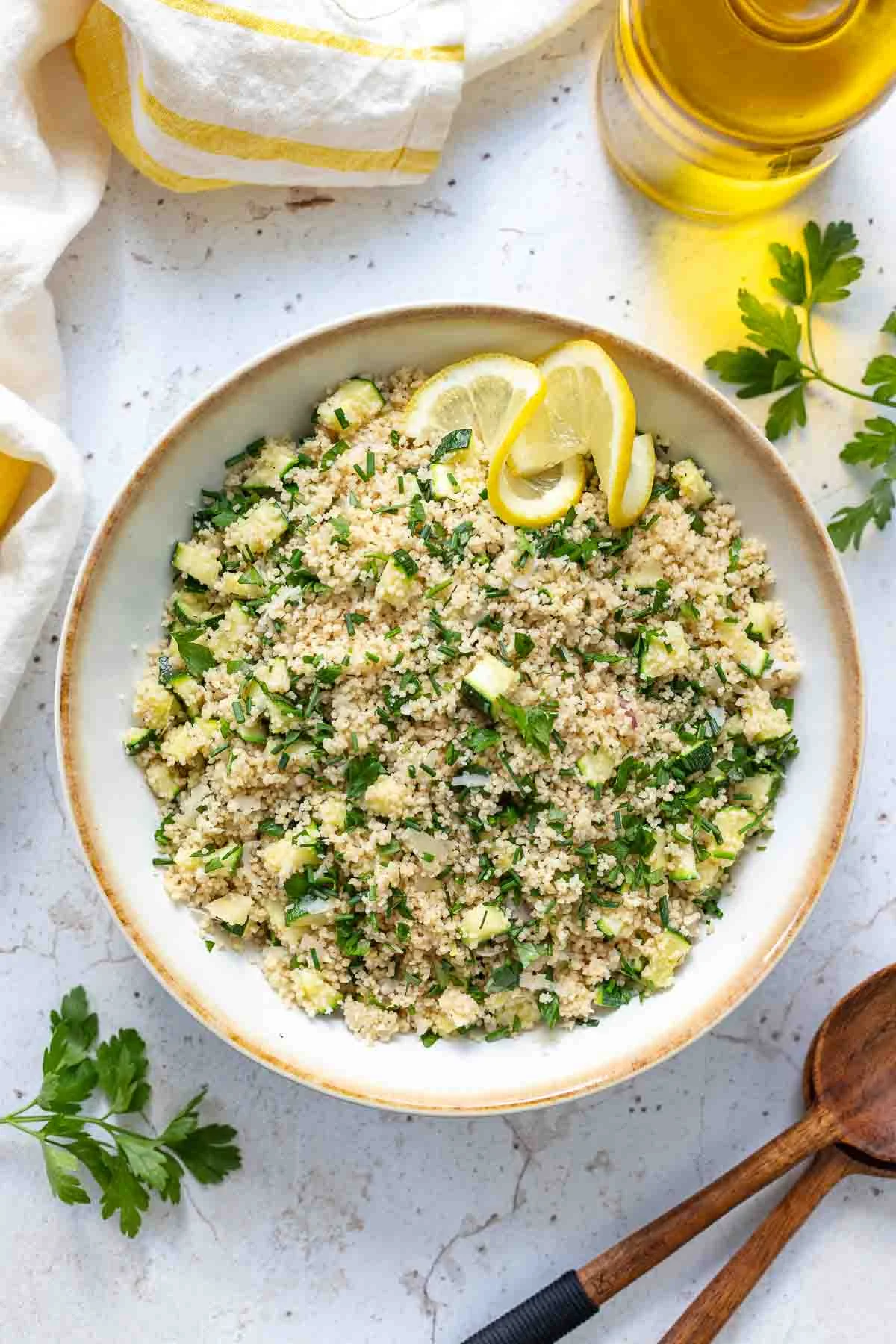 Quick and Easy Couscous Recipe with Zucchini