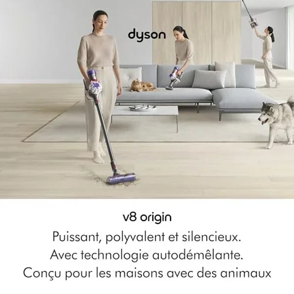 Review of the Dyson V8 Origin Cordless Vacuum: Power and Autonomy