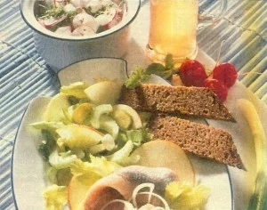 Revitalize Your Morning with Matjes and Radish Salad