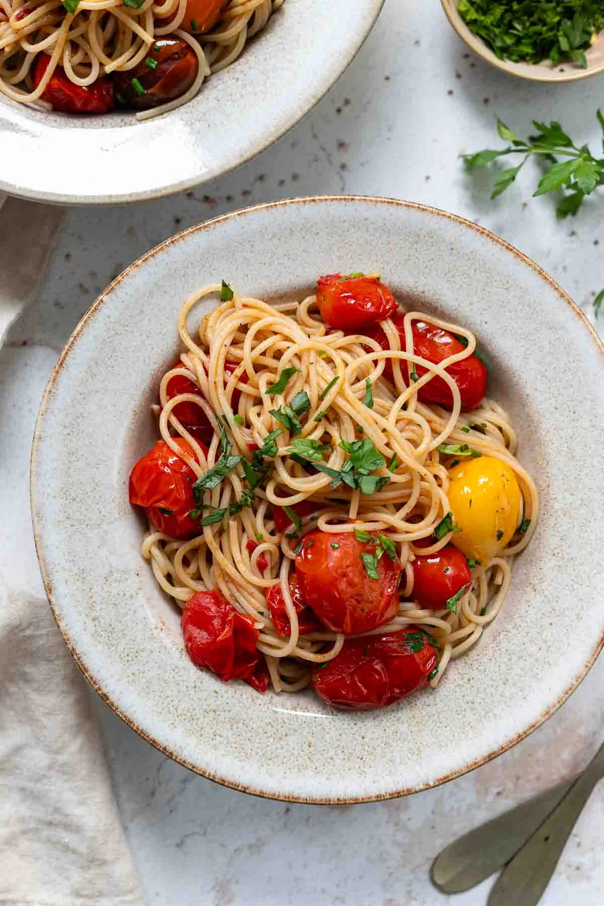Spaghetti with Anchovies (Spaghetti con Acciughe)