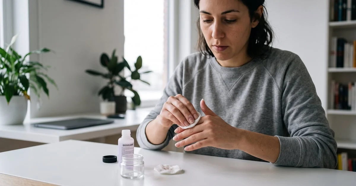 How to Easily Remove Nail Glue from Fake Nails
